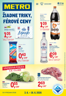 METRO : 6 letákov