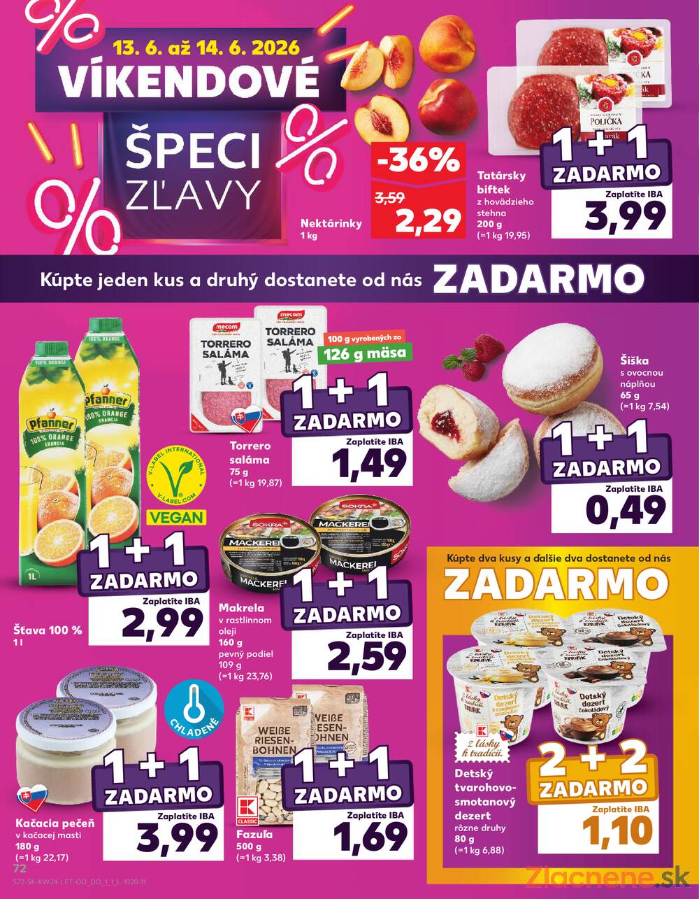 Kaufland 11.6. - 17.6. - Kaufland Bytča