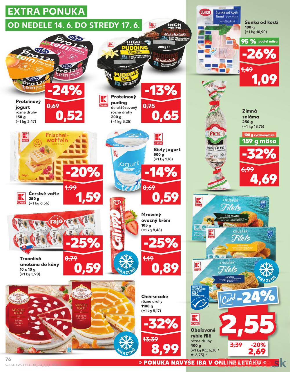 Kaufland 11.6. - 17.6. - Kaufland Bardejov