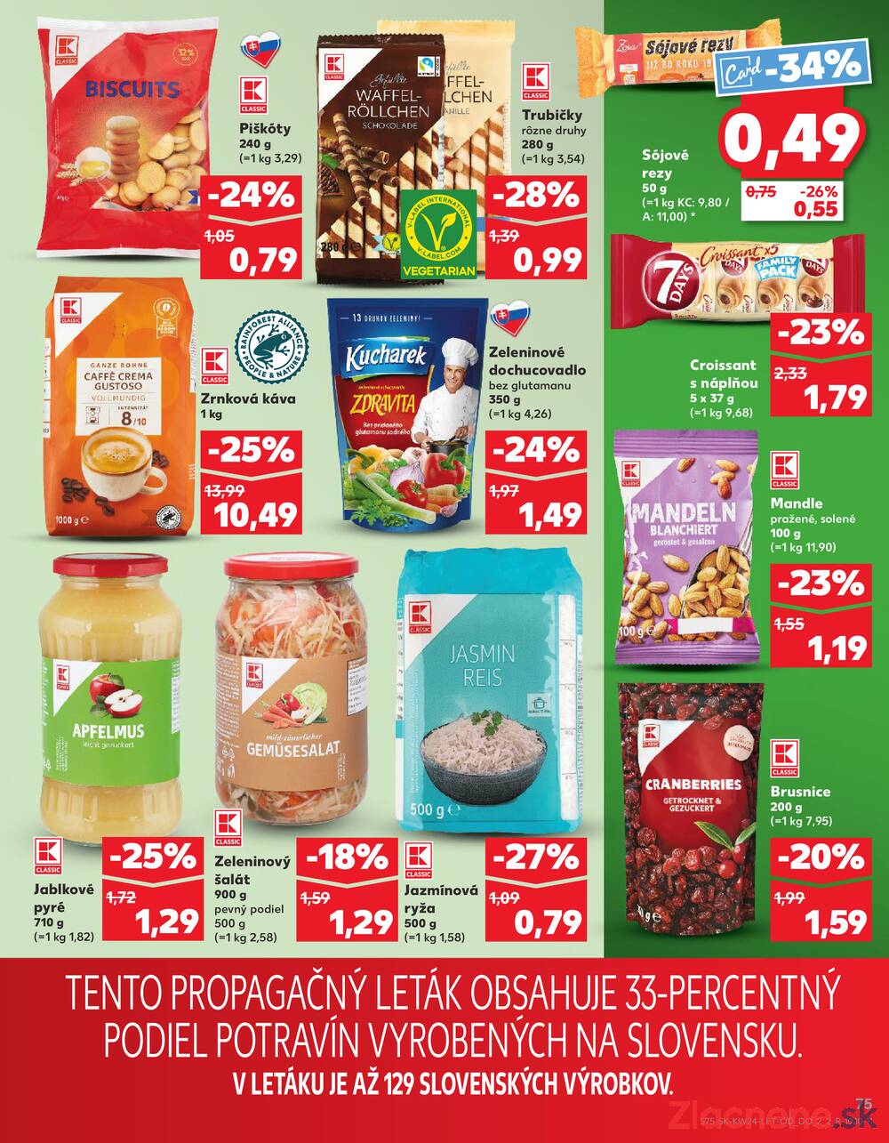 Leták Kaufland - Kaufland 11.6. - 17.6. - Kaufland Prievidza - strana 75 Leták Kaufland - Kaufland 11.6. - 17.6. - Kaufland Prievidza - strana 75