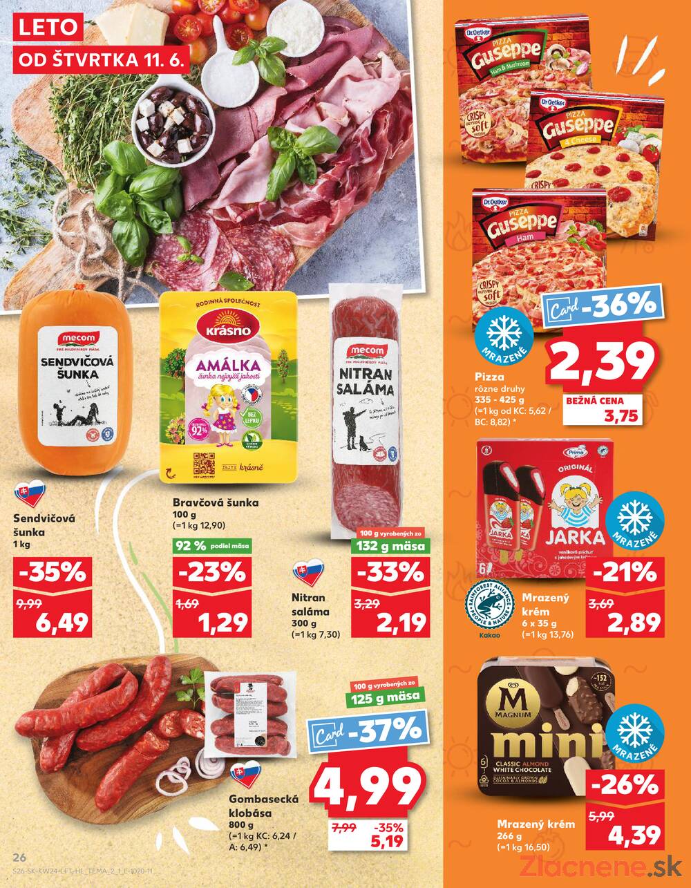 Kaufland 11.6. - 17.6. - Kaufland Veľký Meder