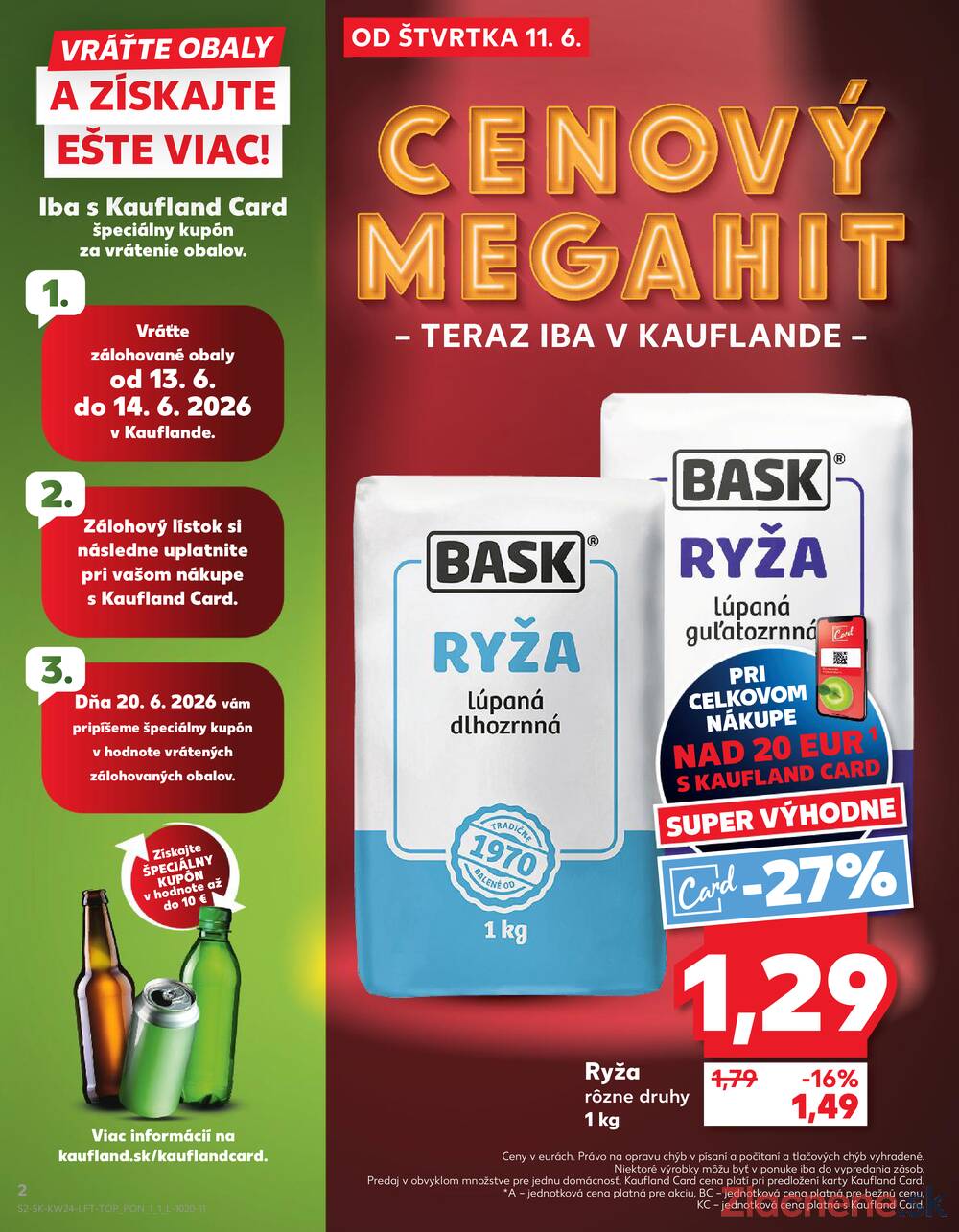 Kaufland 11.6. - 17.6. - Kaufland Bánovce nad Bebravou