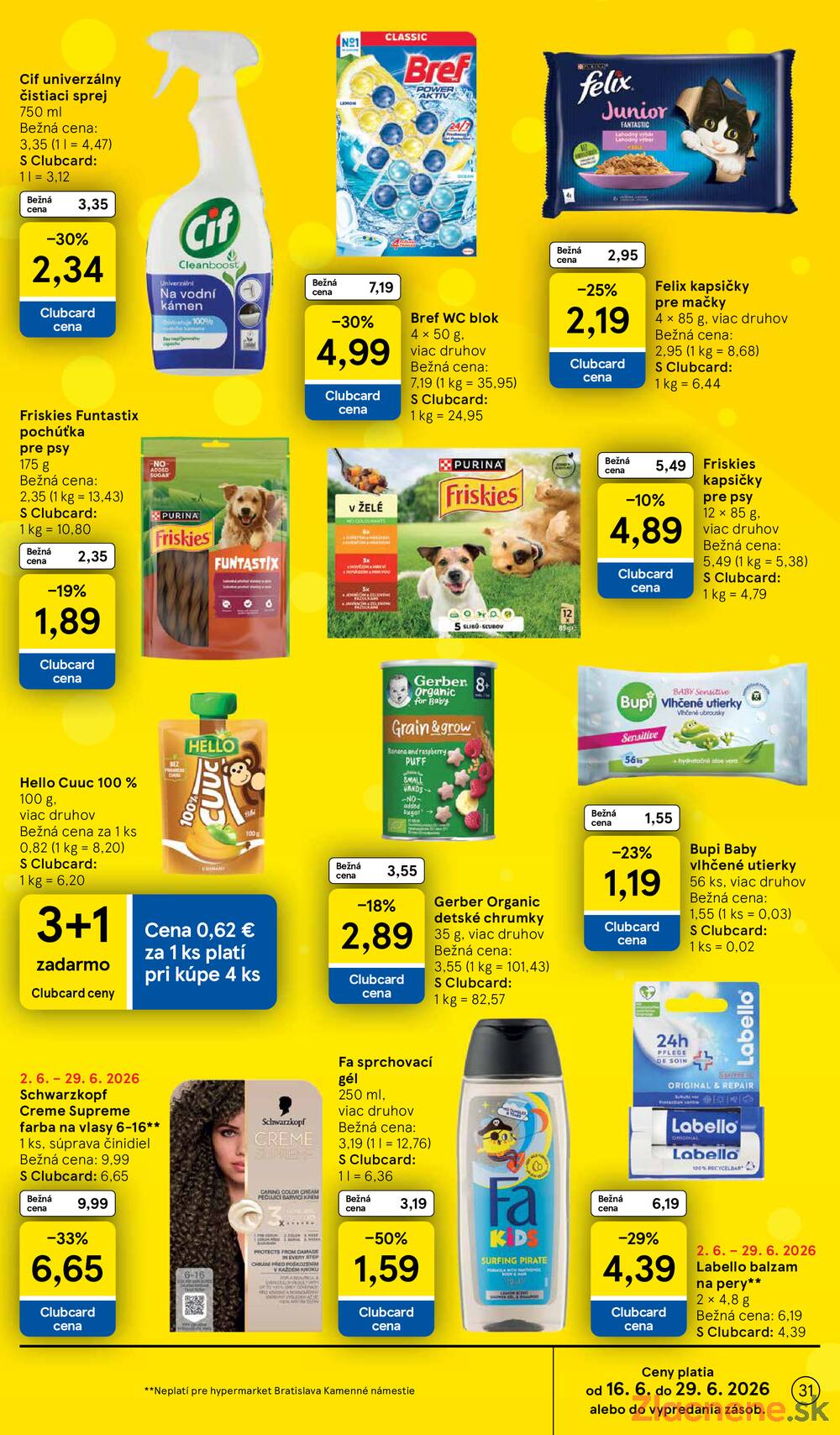 Tesco malé hypermarkety 17.6. - 23.6.