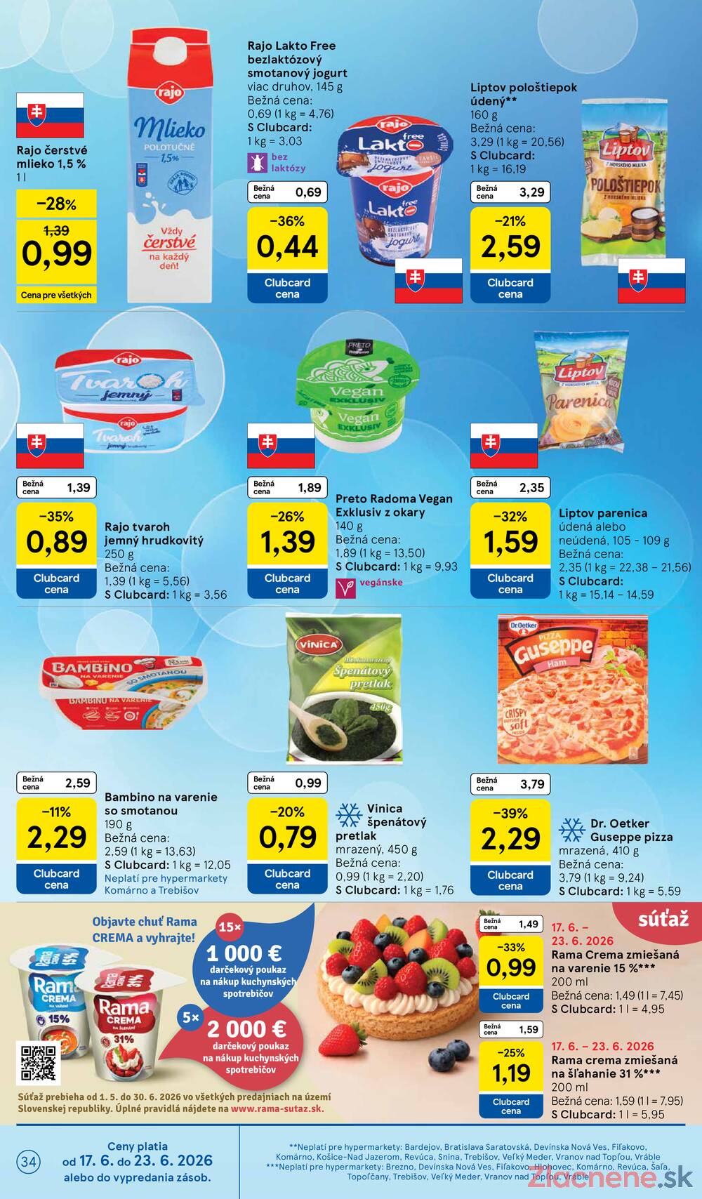 Tesco malé hypermarkety 17.6. - 23.6.
