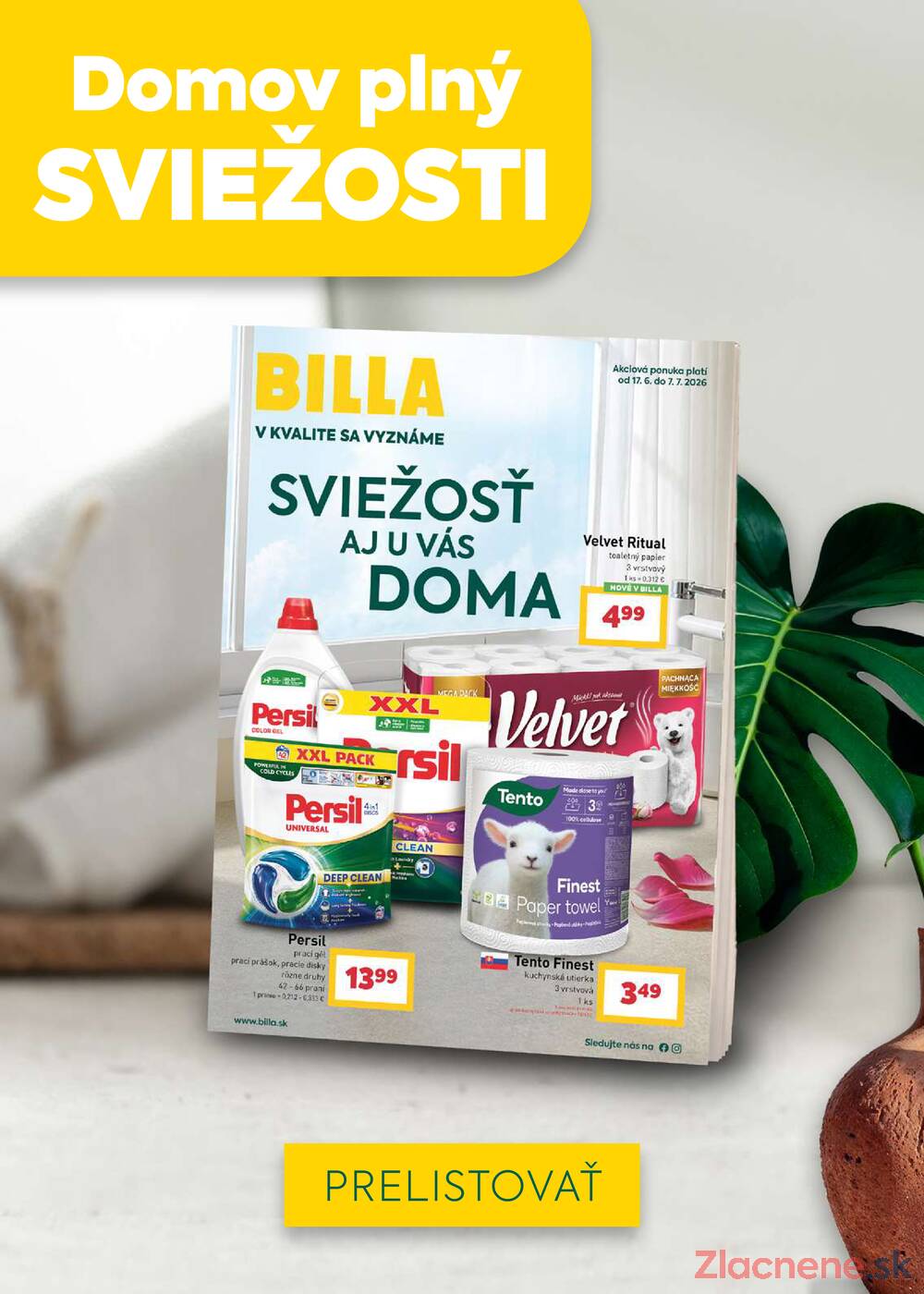 BILLA od 17.6. do 23.6.2026