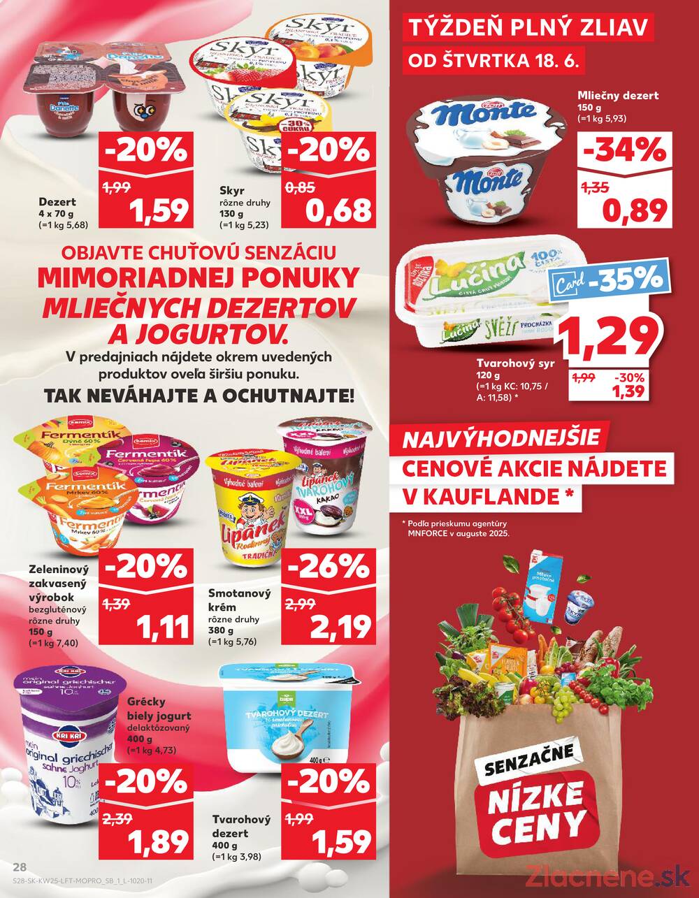 Kaufland 18.6. - 24.6. - Kaufland Bytča