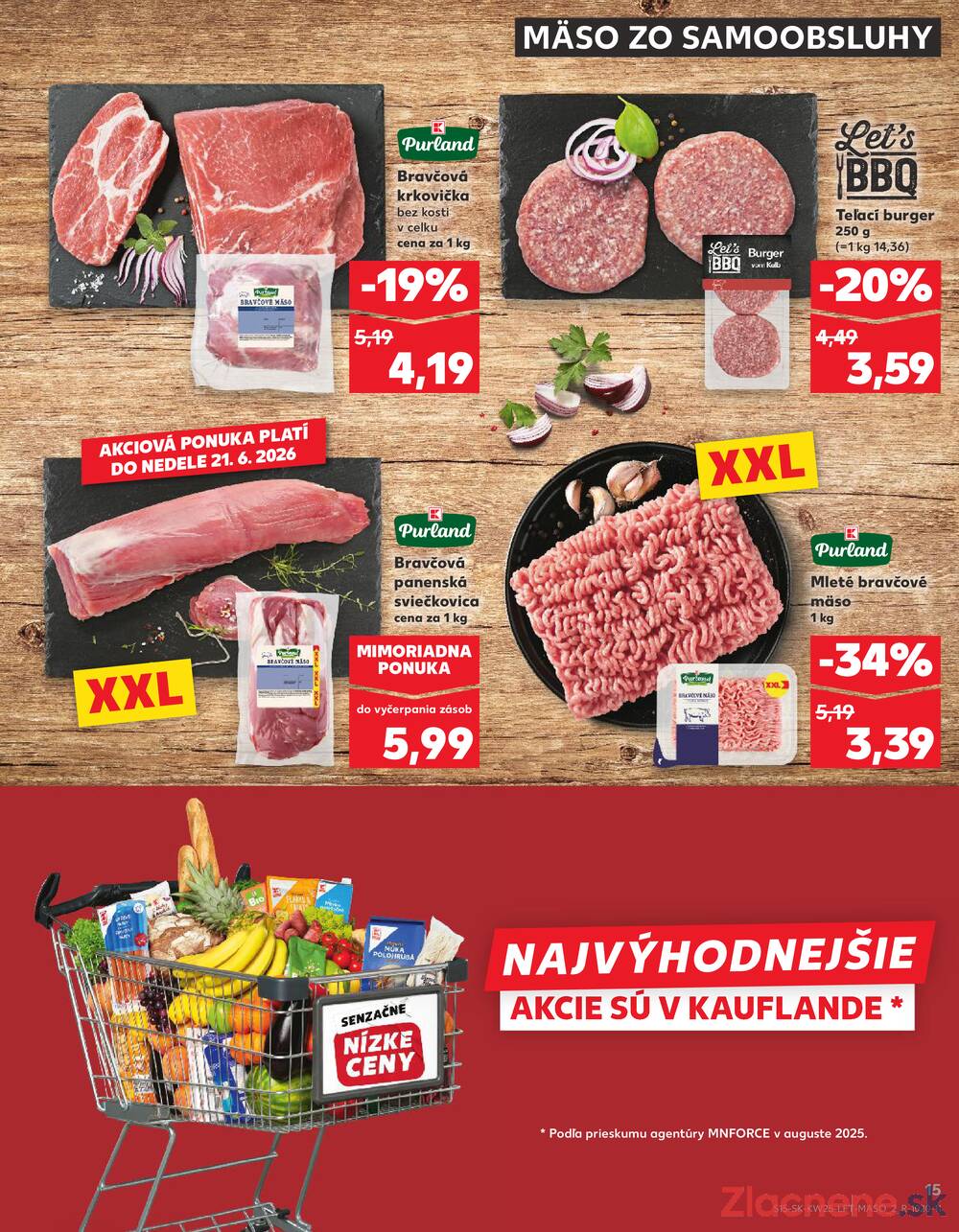 Kaufland 18.6. - 24.6. - Kaufland Bardejov