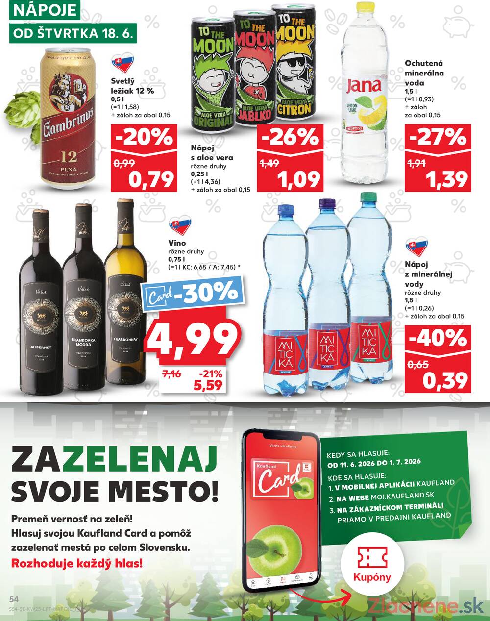 Kaufland 18.6. - 24.6. - Kaufland Bardejov