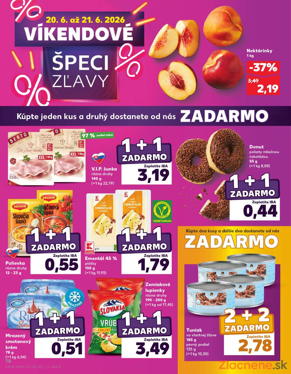 Kaufland 18.6. - 24.6. - Kaufland Púchov