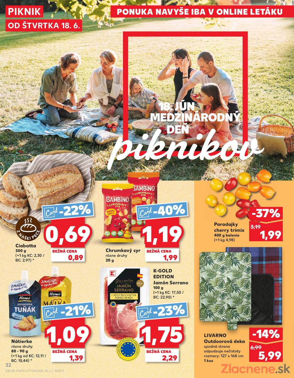 Kaufland 18.6. - 24.6. - Bratislava-Patrónka