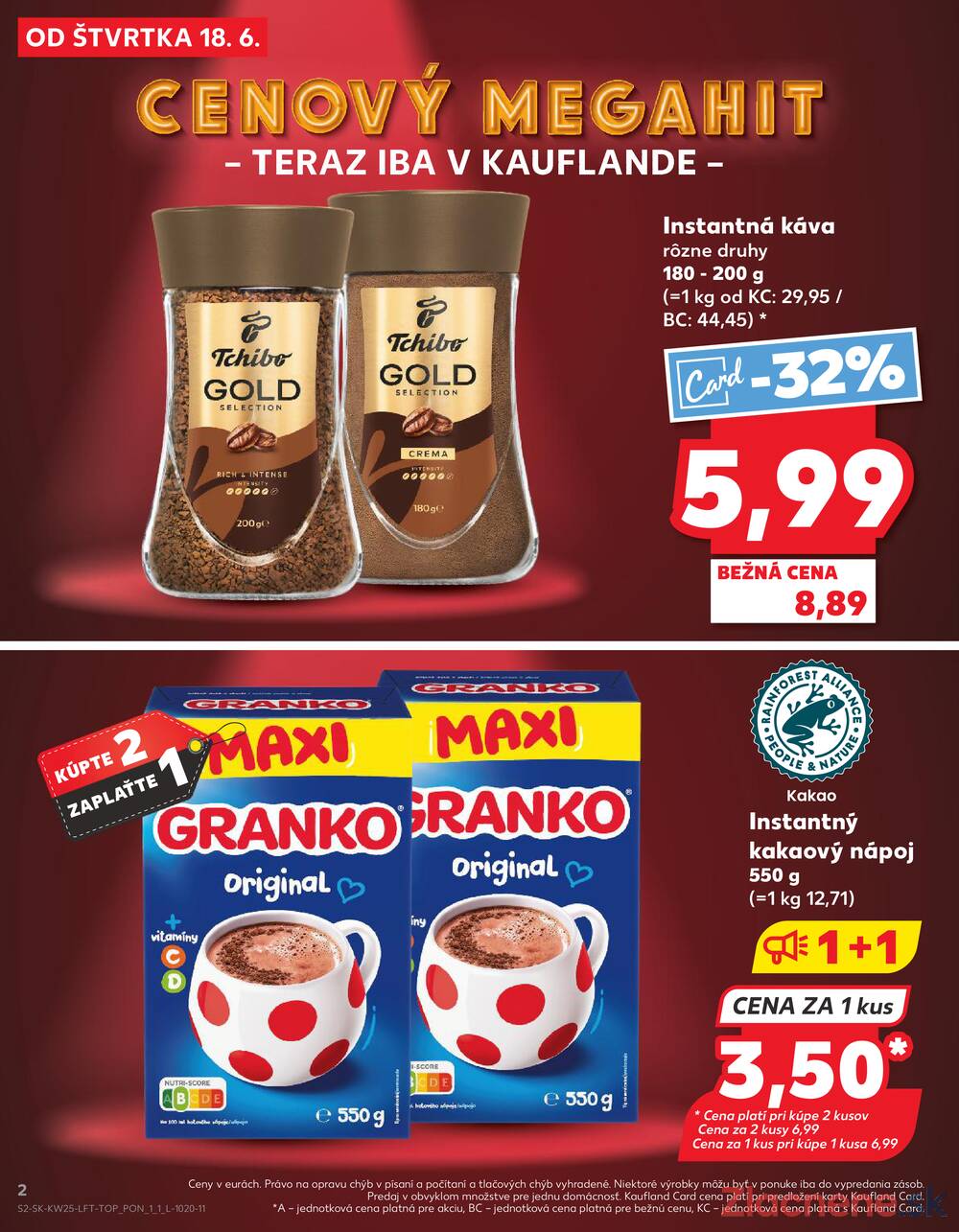 Kaufland 18.6. - 24.6. - Kaufland Žilina