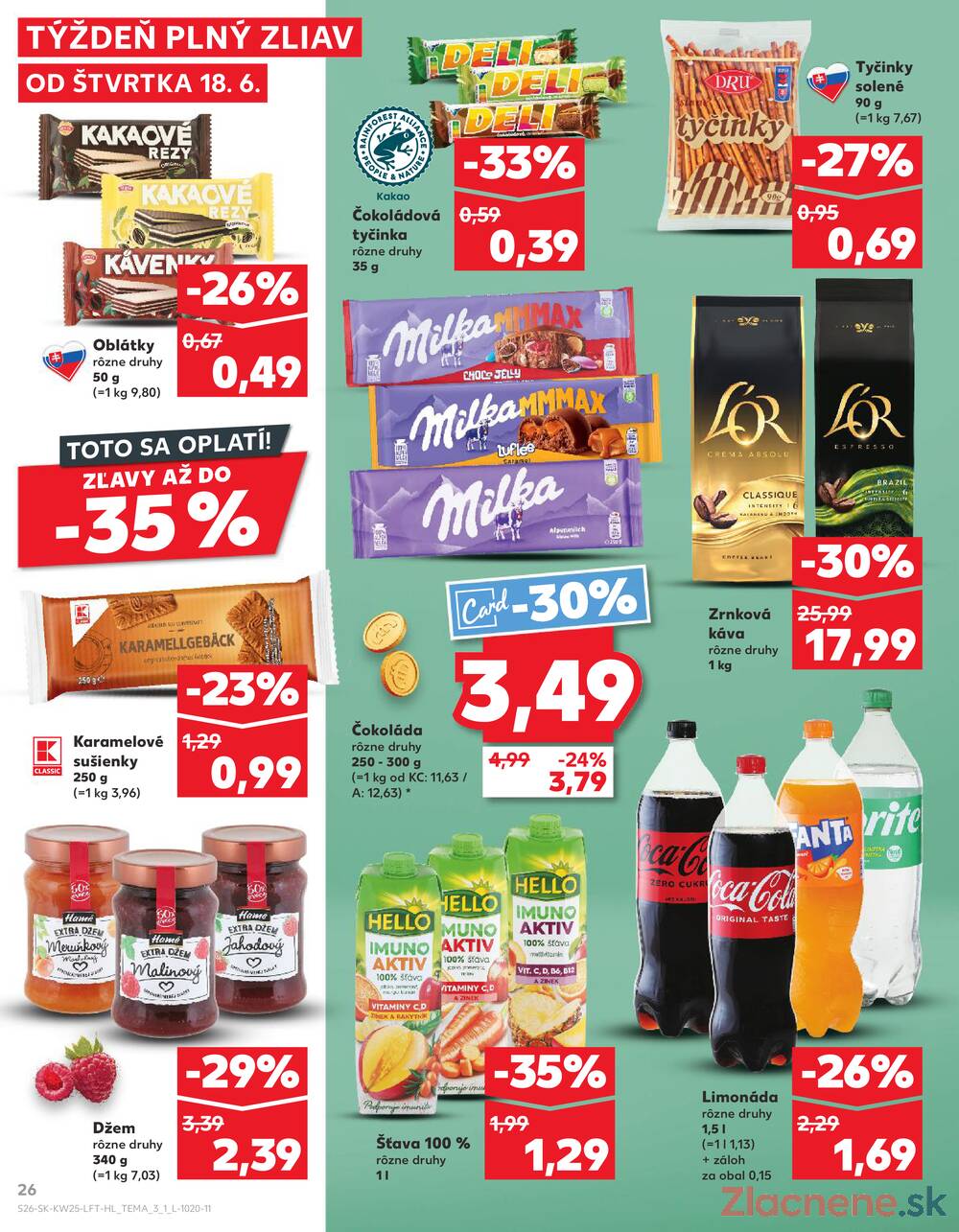 Kaufland 18.6. - 24.6. - Kaufland Žilina
