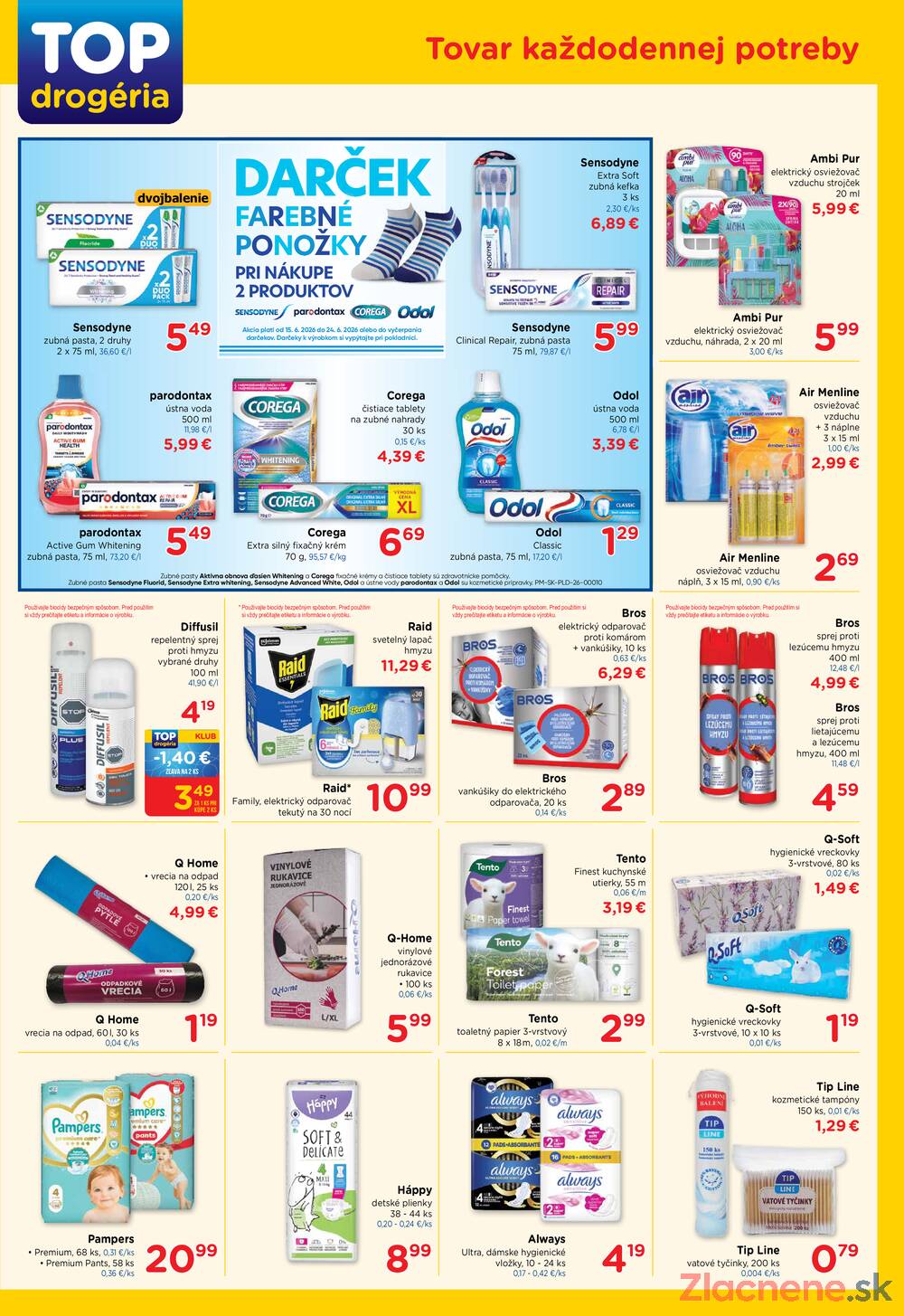 TOP drogerie do 24.6.