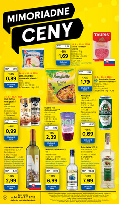 Tesco supermarkety od 24.6. do 30.6.2026