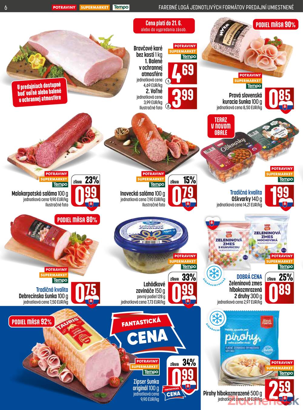 Leták COOP Jednota Slovensko - COOP do 24.6. - strana 6 Leták COOP Jednota Slovensko - COOP do 24.6. - strana 6