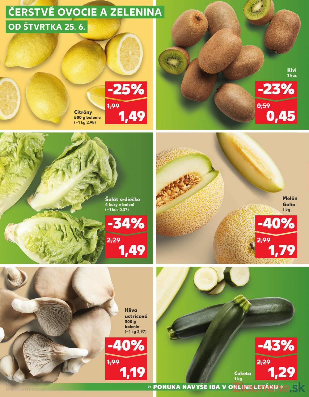 Leták Kaufland - Kaufland 25.6. - 1.7. - Kaufland Michalovce - strana 6