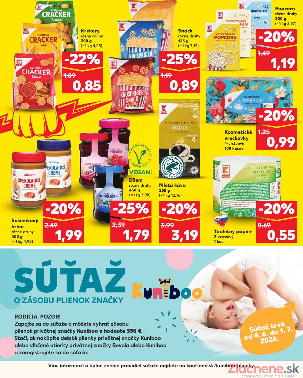 Kaufland 25.6. - 1.7. - Kaufland Sereď