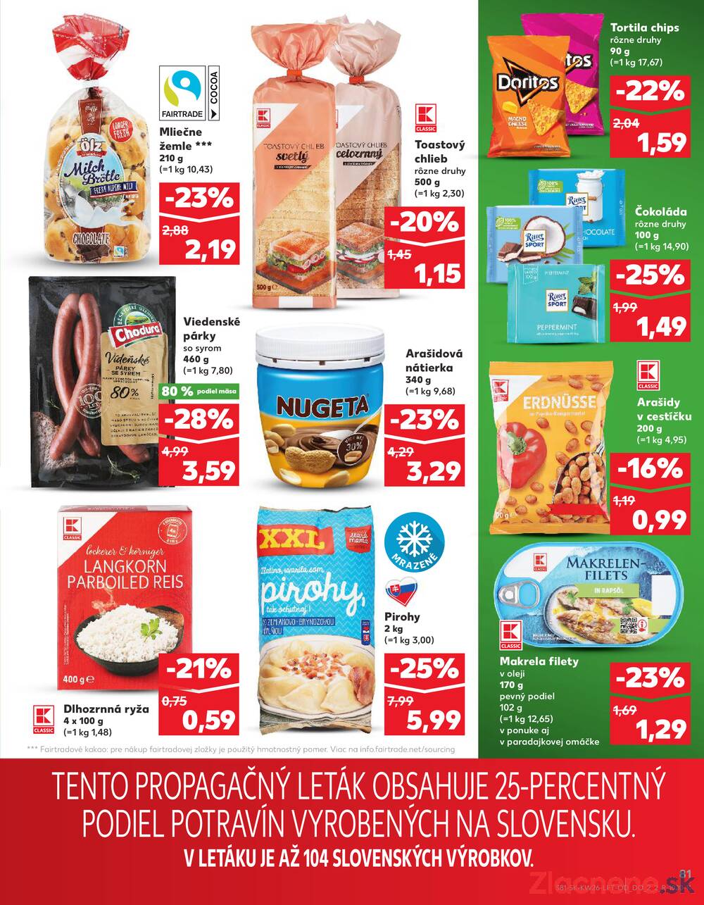 Kaufland 25.6. - 1.7. - Kaufland Trnava - Nová ul.
