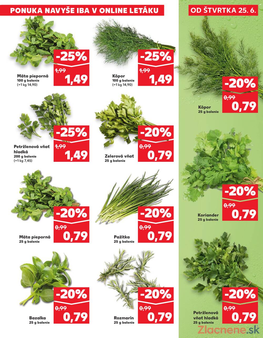 Kaufland 25.6. - 1.7. - Kaufland Žiar nad Hronom