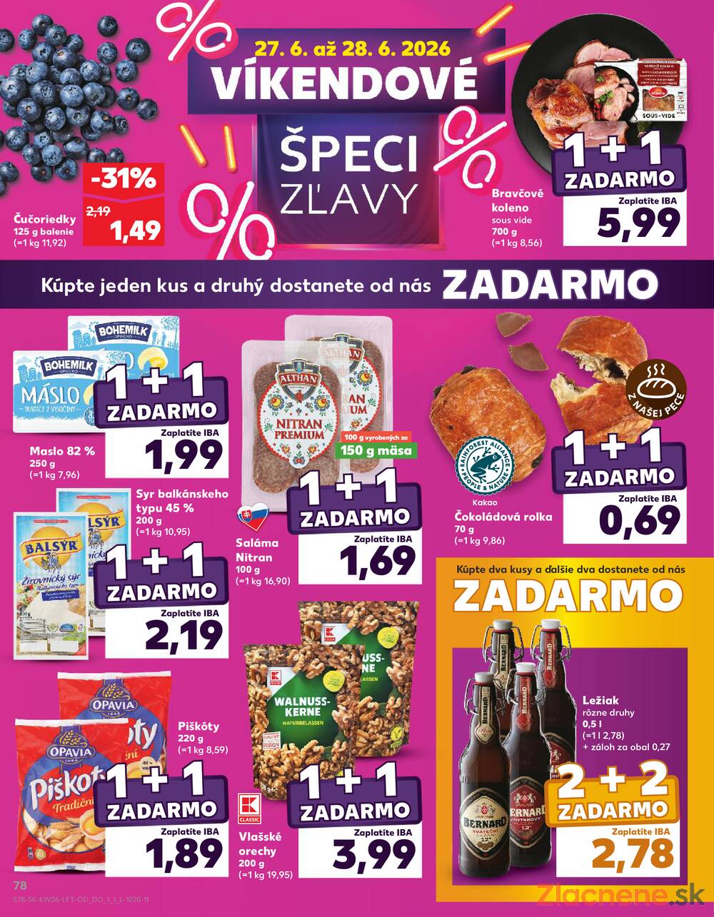 Kaufland 25.6. - 1.7. - Kaufland Žiar nad Hronom