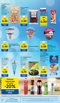 Tesco supermarkety od 1.7. do 7.7.2026