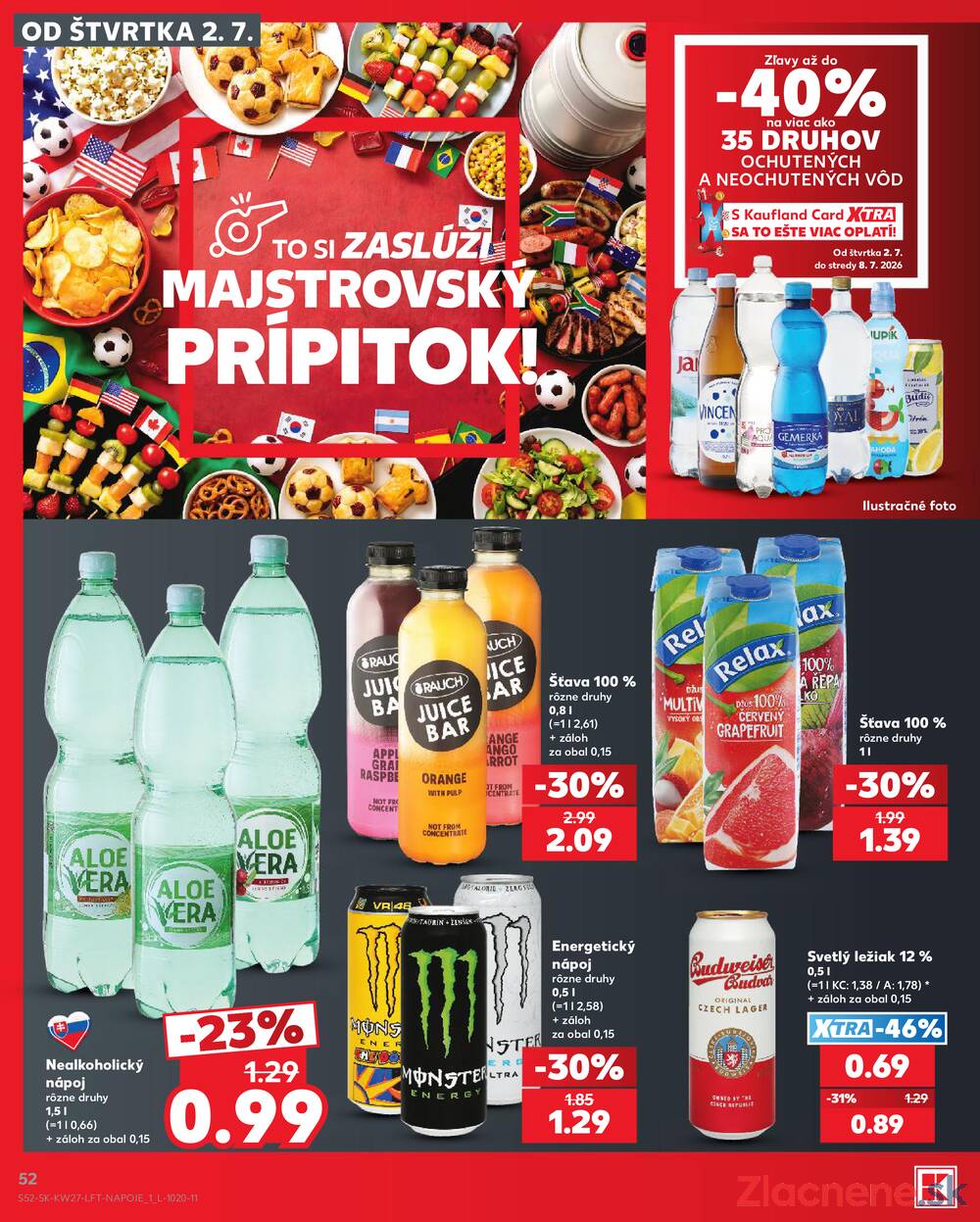 Kaufland 2.7. - 8.7. - Kaufland Bytča