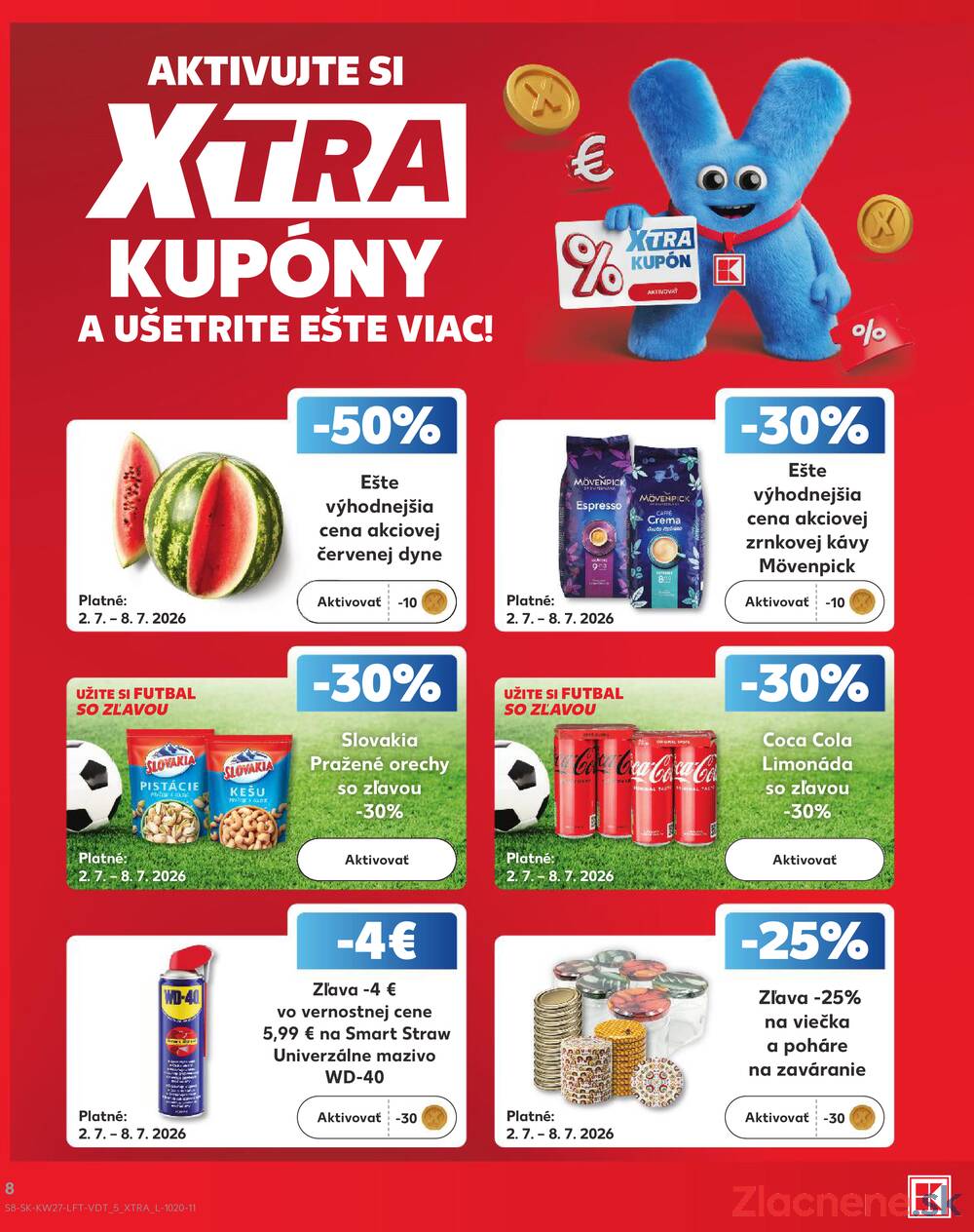 Leták Kaufland - Kaufland 2.7. - 8.7. - Kaufland Púchov - strana 8 Leták Kaufland - Kaufland 2.7. - 8.7. - Kaufland Púchov - strana 8
