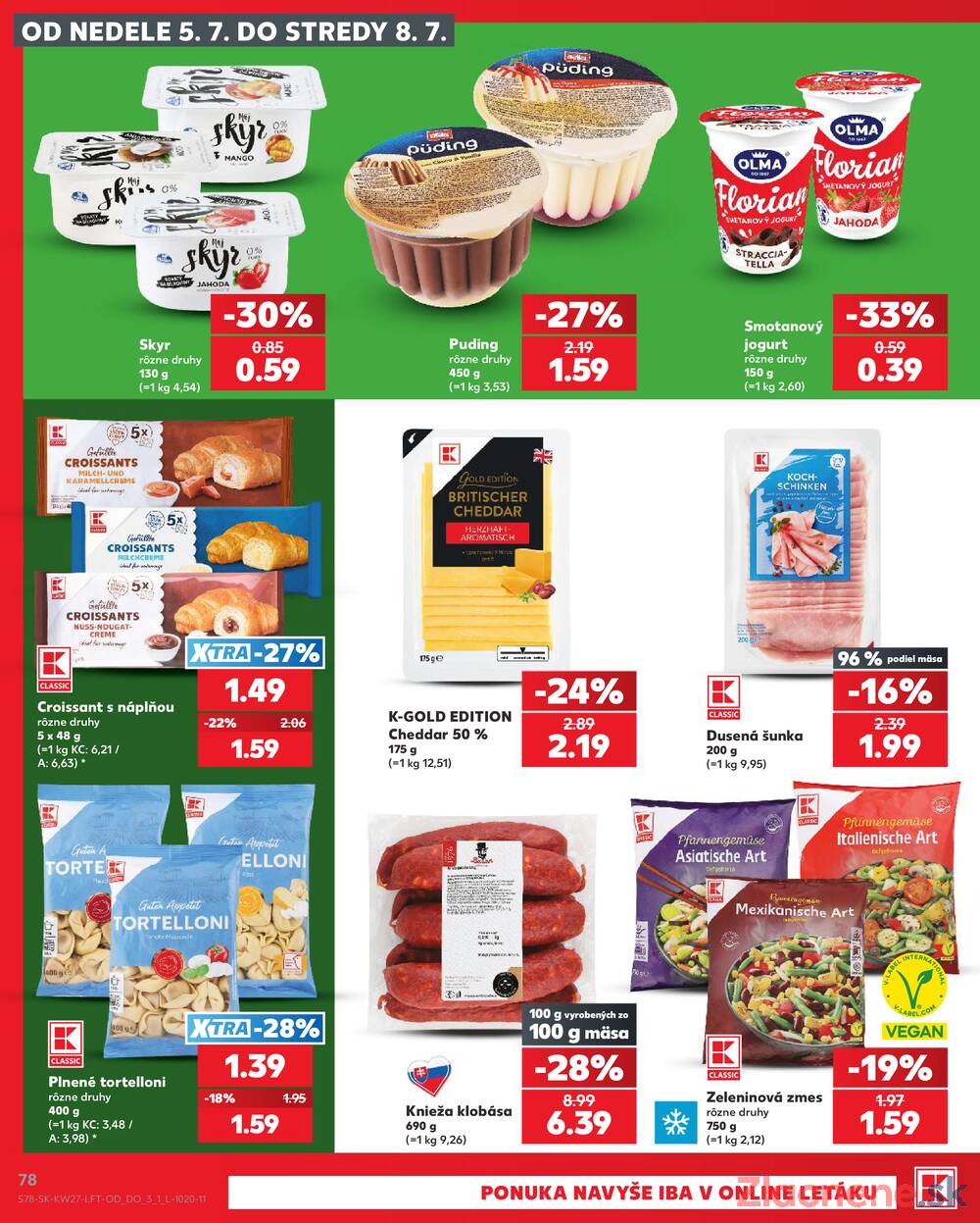 Leták Kaufland - Kaufland 2.7. - 8.7. - Kaufland Kežmarok - strana 78