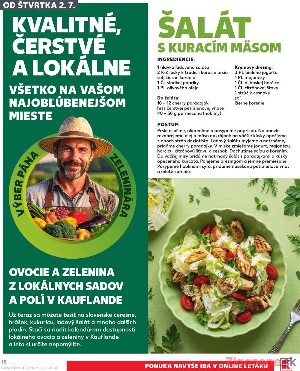 Leták Kaufland - Kaufland 2.7. - 8.7. - Kaufland Dolný Kubín - strana 18 Leták Kaufland - Kaufland 2.7. - 8.7. - Kaufland Dolný Kubín - strana 18