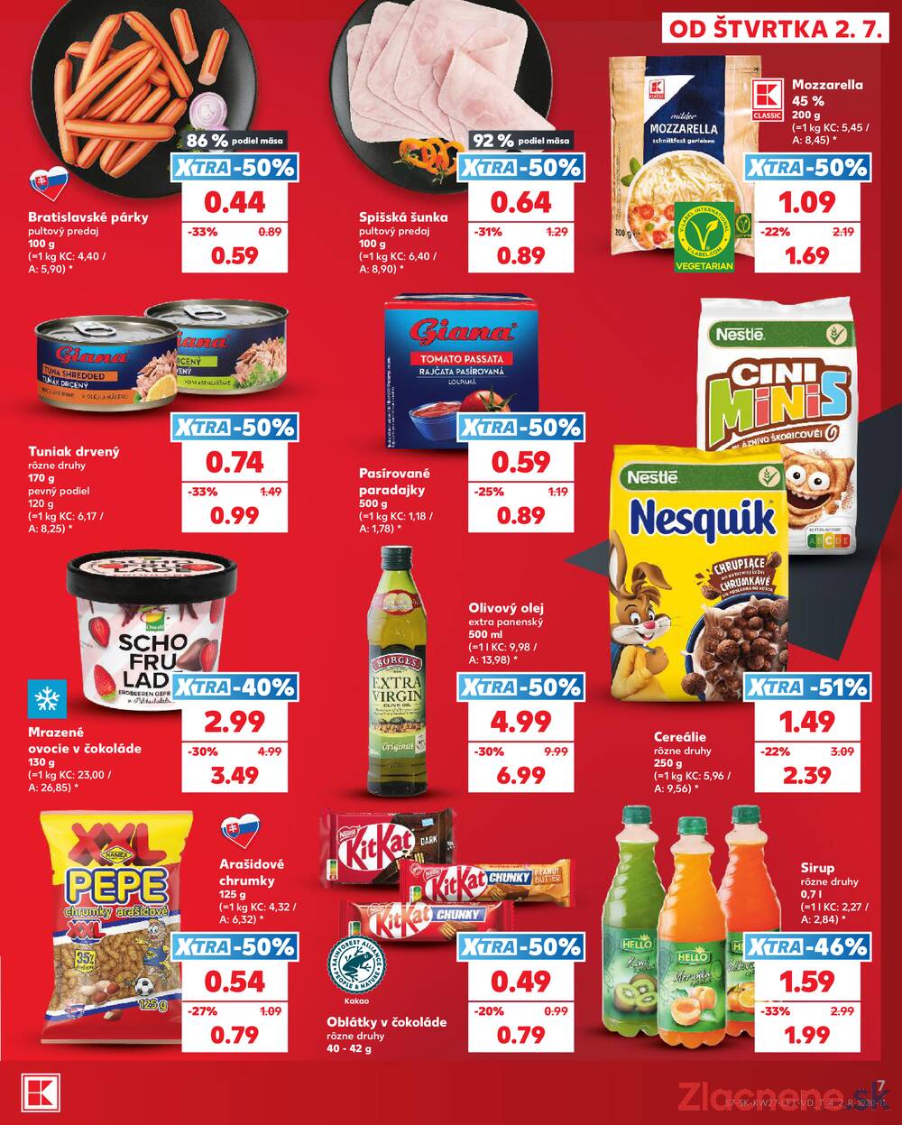 Kaufland 2.7. - 8.7. - Kaufland Bánovce nad Bebravou