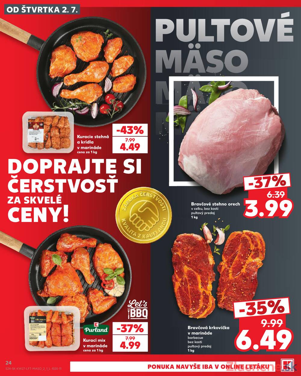 Kaufland 2.7. - 8.7. - Kaufland Komárno