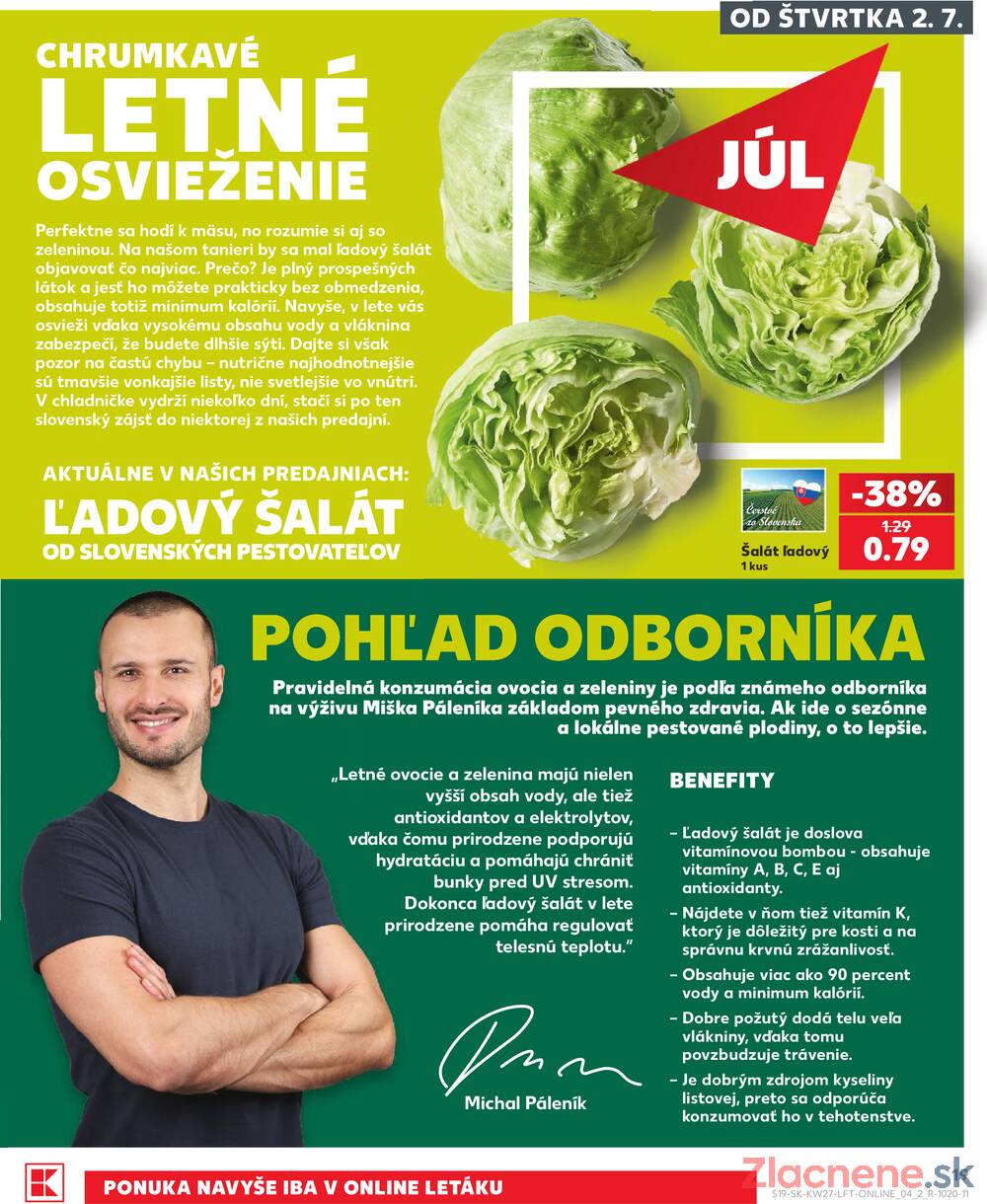 Kaufland 2.7. - 8.7. - Kaufland Bratislava - Podunajské Biskupice