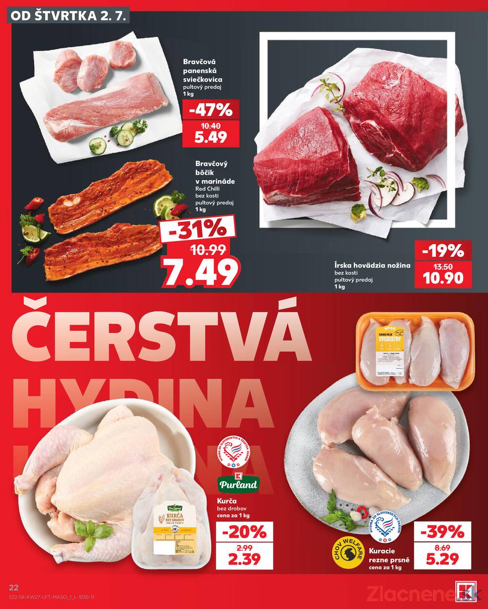 Kaufland 2.7. - 8.7. - Kaufland Bratislava - Podunajské Biskupice