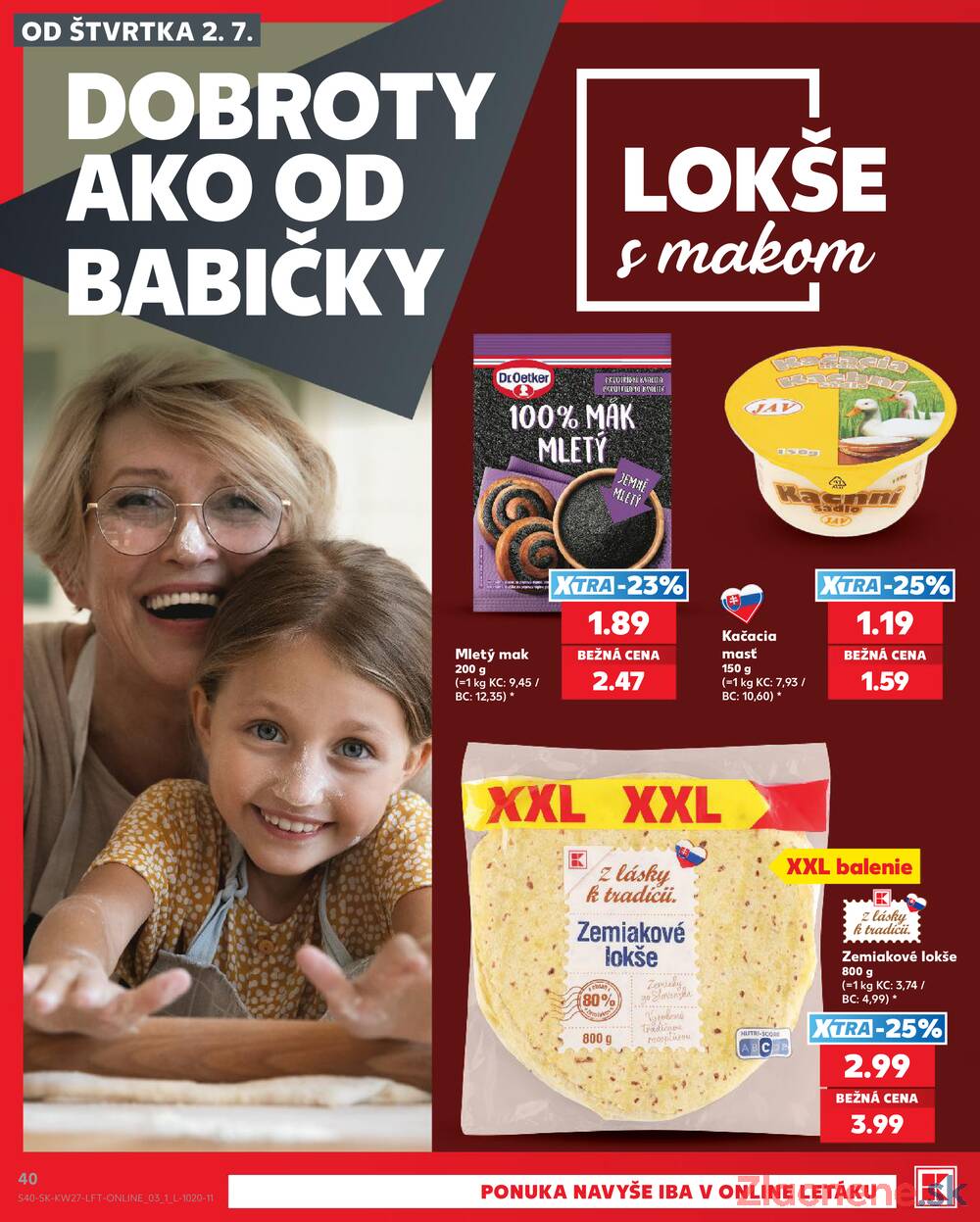 Kaufland 2.7. - 8.7. - Kaufland Trnava - Trstínska cesta
