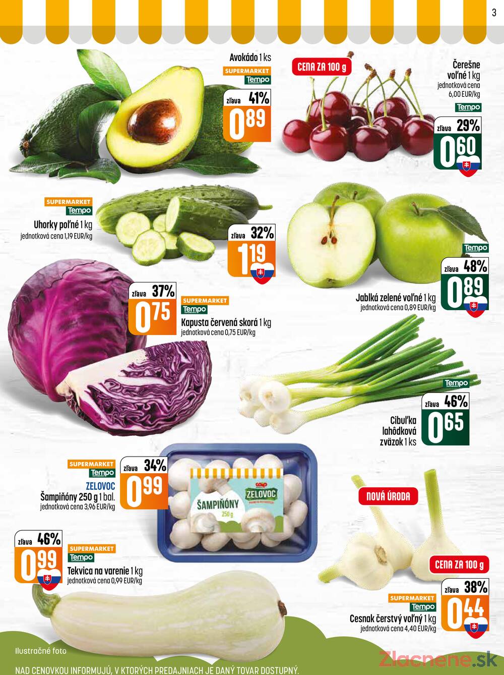 Leták COOP Jednota Slovensko - COOP do 8.7. - strana 3