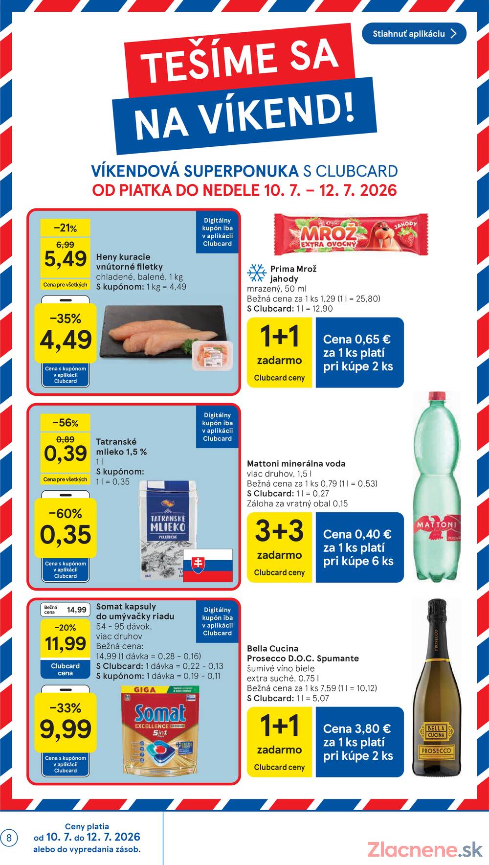 Leták Tesco - Tesco malé hypermarkety 8.7. - 14.7. - strana 8 Leták Tesco - Tesco malé hypermarkety 8.7. - 14.7. - strana 8