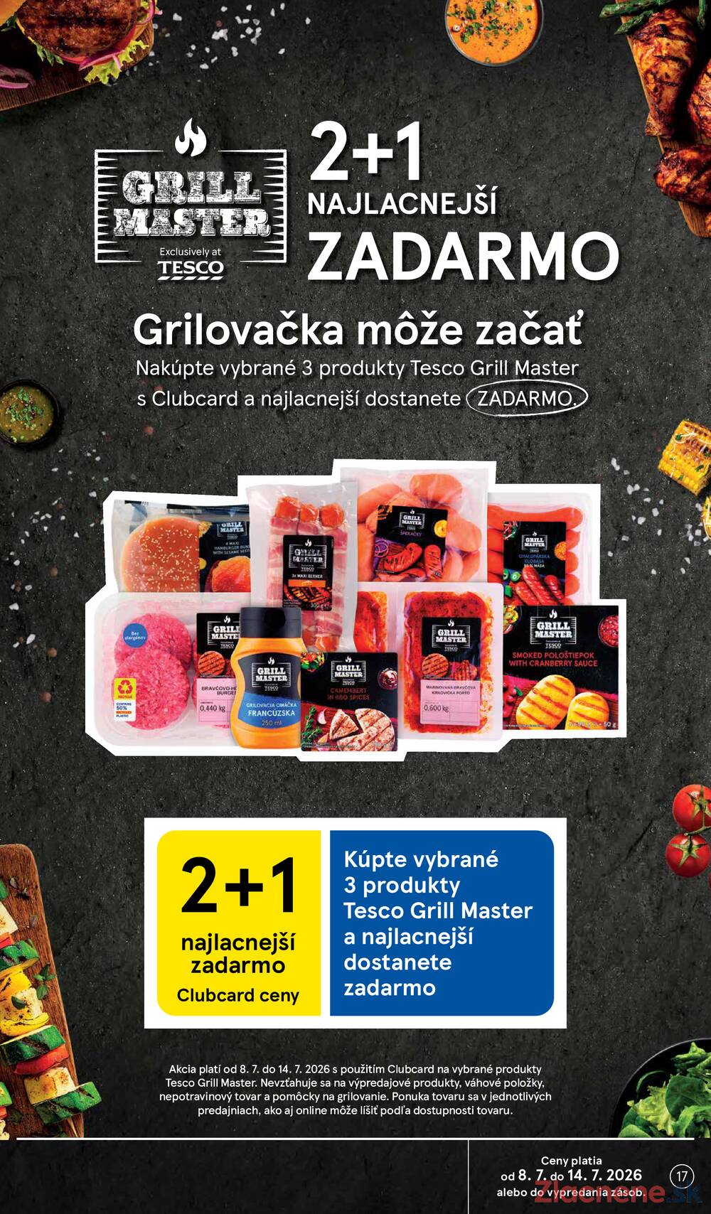 Tesco supermarkety od 8.7. do 14.7.2026