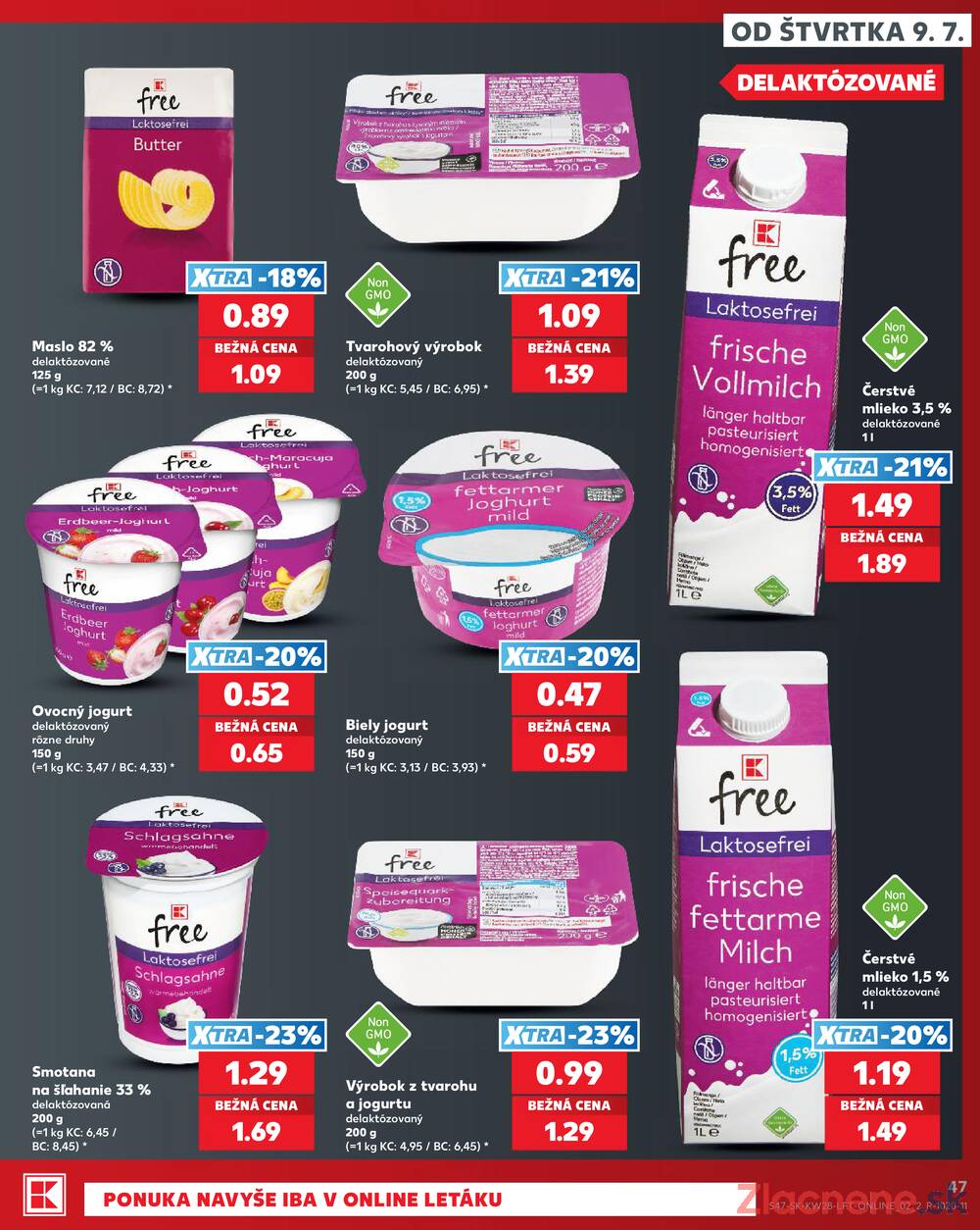 Kaufland 9.7. - 15.7. - Kaufland Michalovce