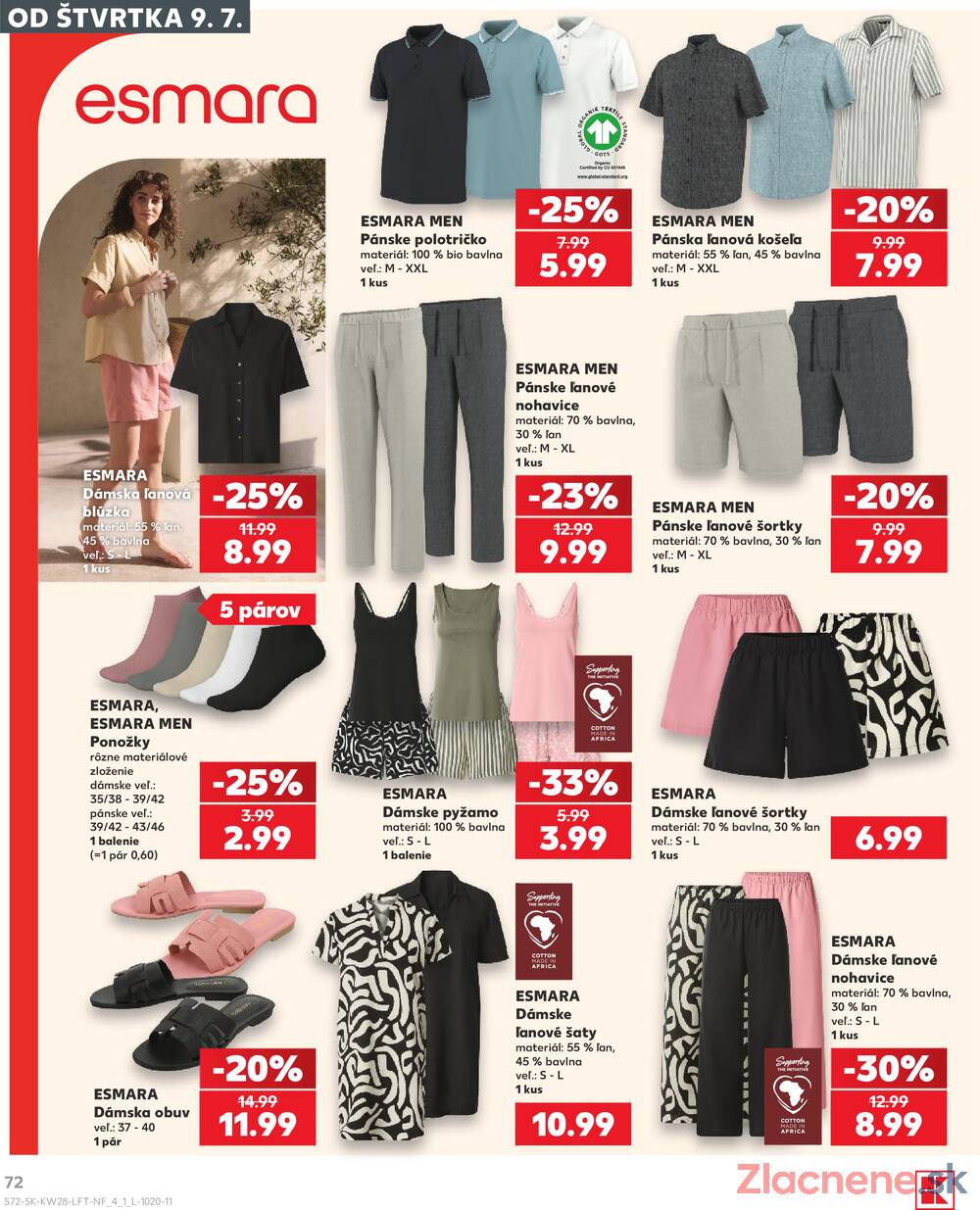Kaufland 9.7. - 15.7. - Kaufland Vranov nad Topľou