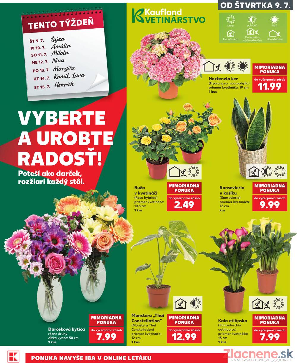 Kaufland 9.7. - 15.7. - Kaufland Rimavská Sobota