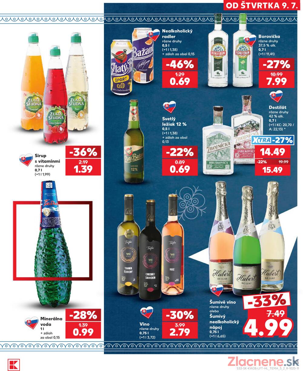 Kaufland 9.7. - 15.7. - Kaufland Kežmarok