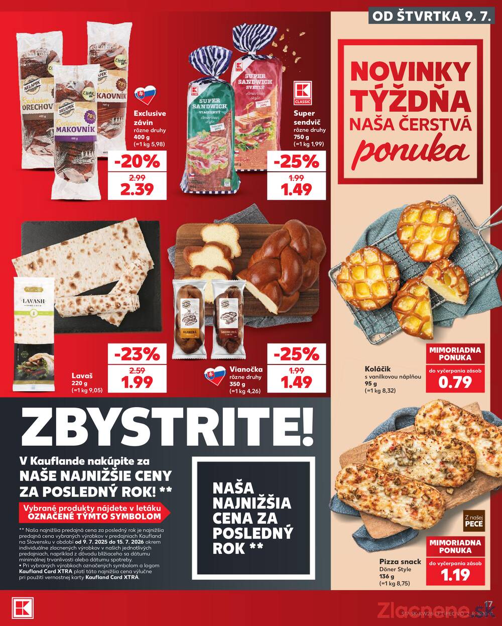 Kaufland 9.7. - 15.7. - Kaufland Svidník