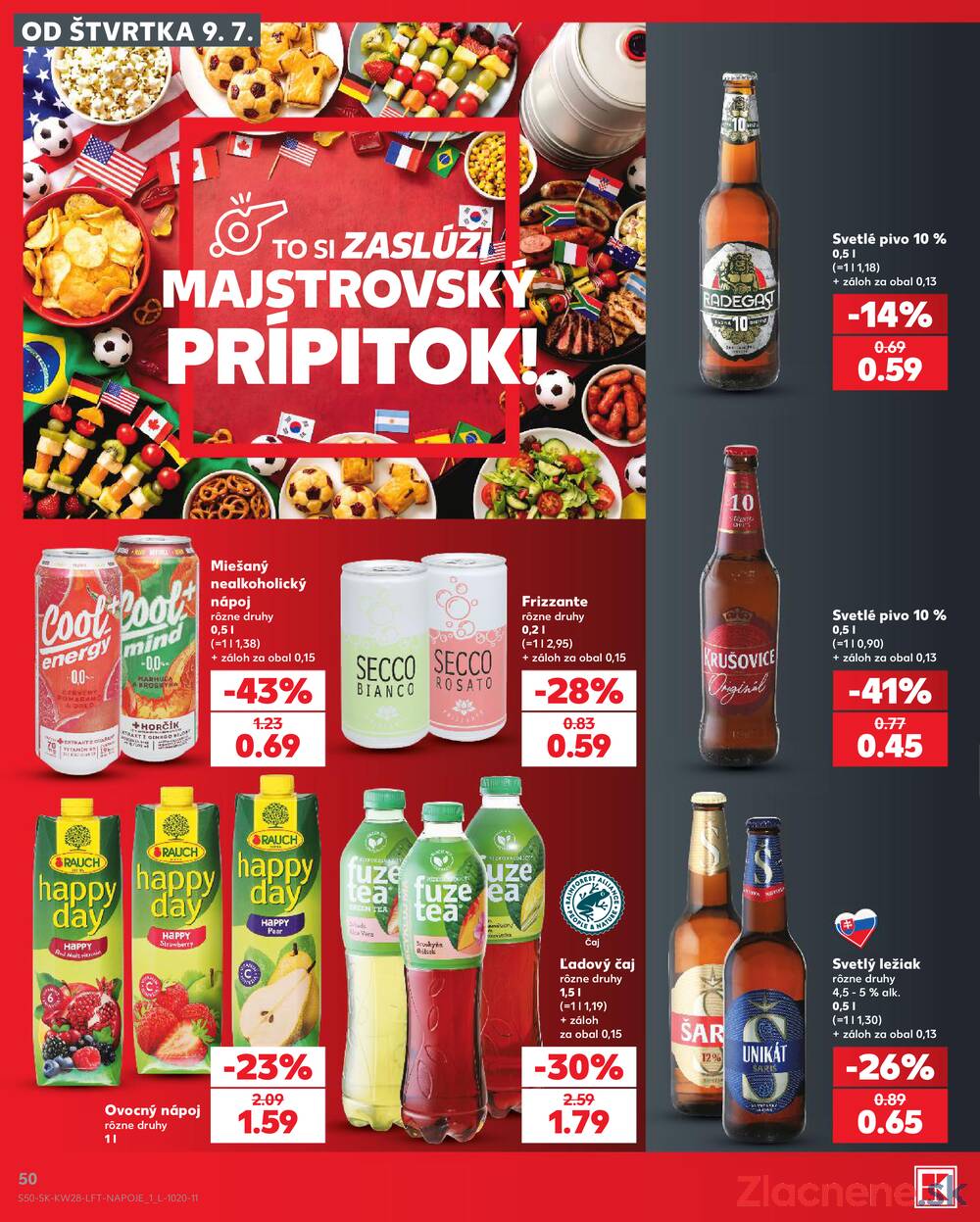 Kaufland 9.7. - 15.7. - Kaufland Svidník
