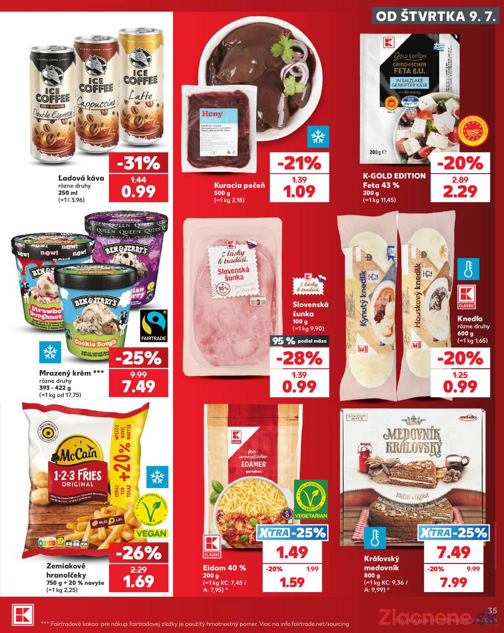 Kaufland 9.7. - 15.7. - Kaufland Bratislava - Bory