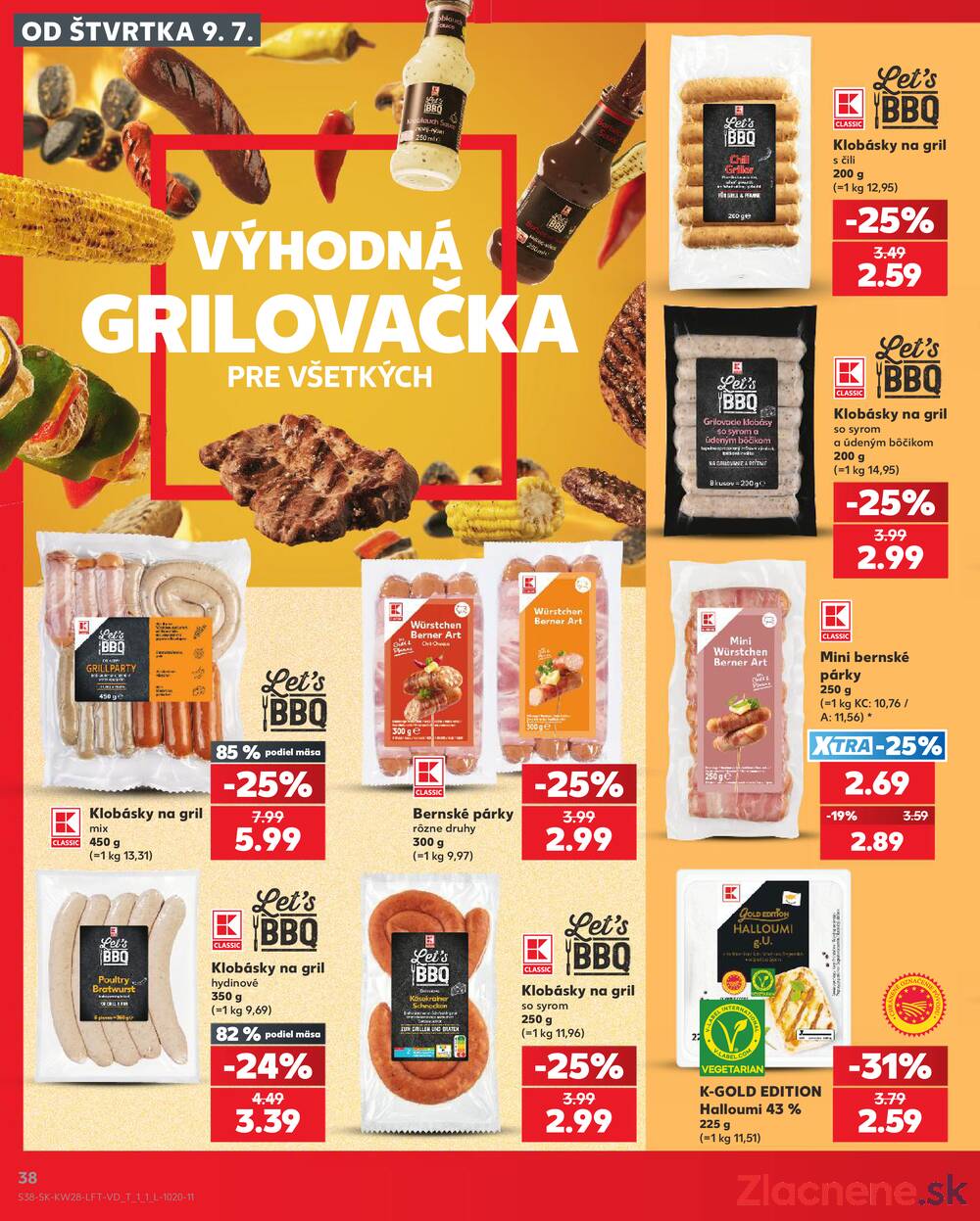 Kaufland 9.7. - 15.7. - Kaufland Bratislava - Bory