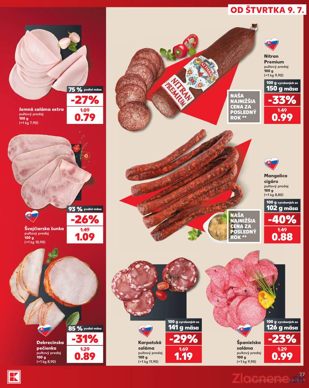 Kaufland 9.7. - 15.7. - Kaufland Čadca