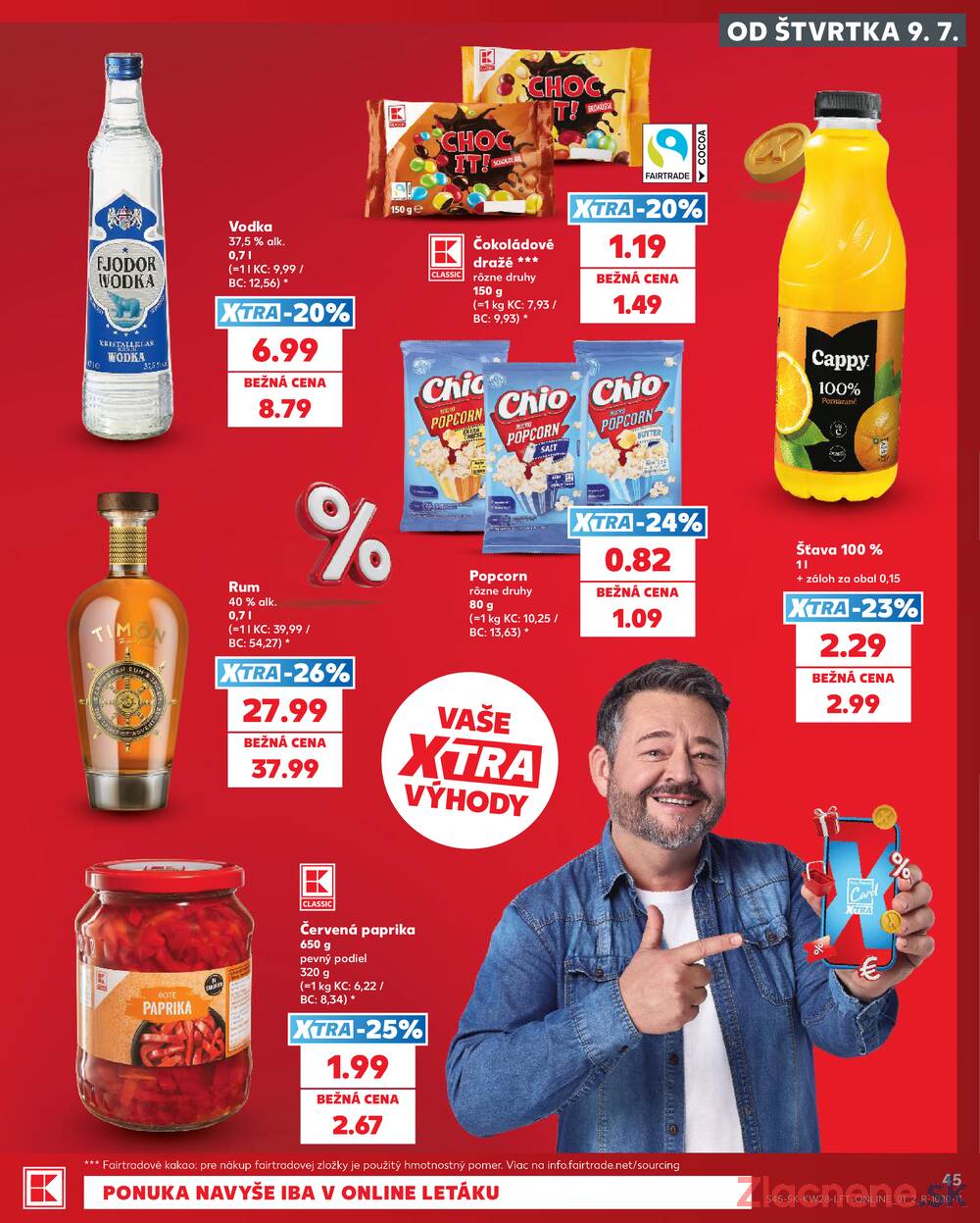 Kaufland 9.7. - 15.7. - Kaufland Trnava