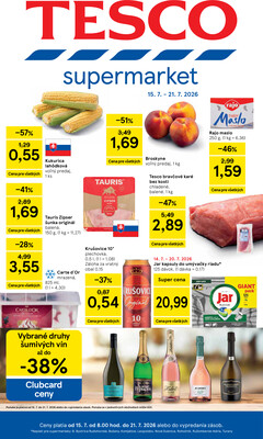 leták Tesco