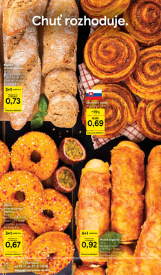 Tesco supermarkety od 15.7. do 21.7.2026