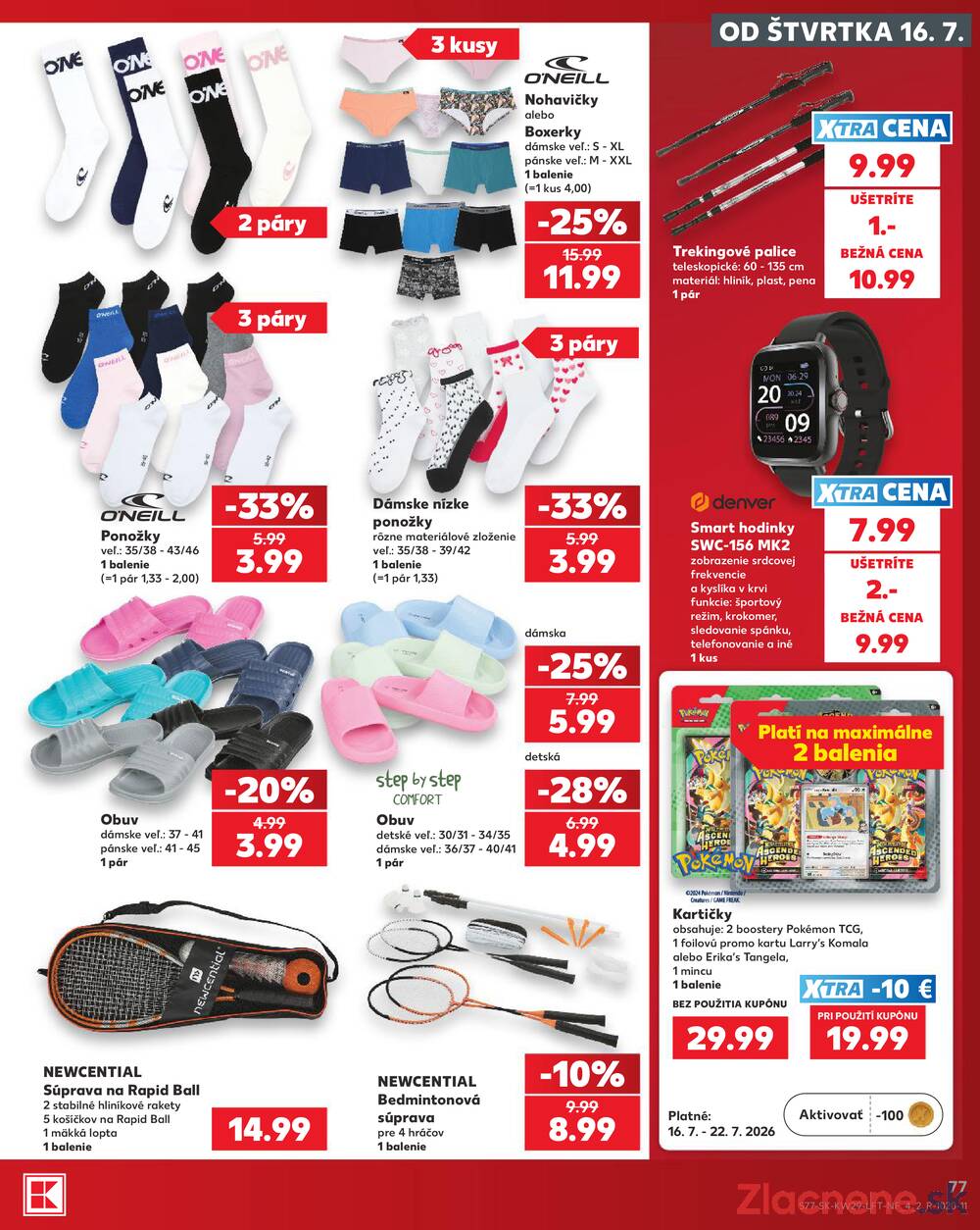 Leták Kaufland - Kaufland 16.7. - 22.7. - Kaufland Dubnica nad Váhom - strana 77 Leták Kaufland - Kaufland 16.7. - 22.7. - Kaufland Dubnica nad Váhom - strana 77